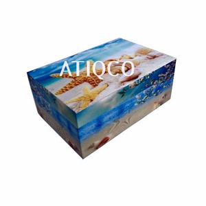 ATIQCO Wooden MDF Jewelry <b>Box</b> Painted <b>Christmas</b> Florals High Quality Attractive Rectangle Hot Selling Multipurpose Storage <b>Box</b> - Product Image 2