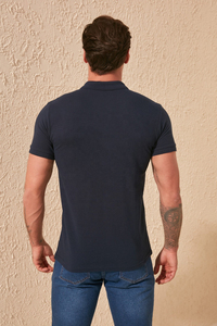 Logotipo personalizado al por mayor algodón bordado Logo Polos Plain Golf Custom Polo Shirt - Product Image 6