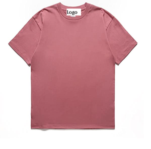 Vente chaude De Mode Hommes coton epais Crew Tee Shirt T-Shirt Hommes de Slim-Fit À Manches Courtes Col Rond 100% Coton T-Shirt - Product Image 2