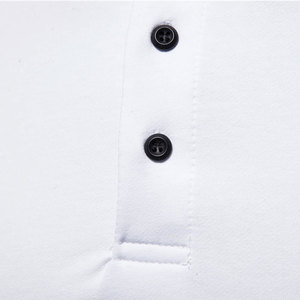 Estilo de los hombres patrón sólido Golf para Polos último diseño personalizado 220 gramos peso tejido de punto al por mayor precio barato - Product Image 4