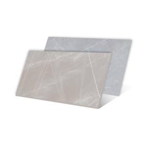 Azulejos de pared impresos en China con diseño de mármol original, acabado metálico, superficie antideslizante, 600x1200mm, para urinario de WC. - Product Image 4