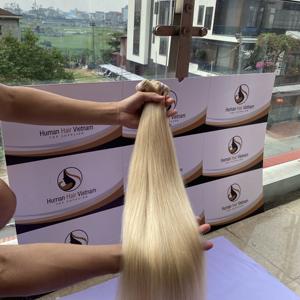 Tissage en lot péruvien blond 613 — ali queen, 613 cheveux naturels, vierges, cuticules, perruque avec lace Frontal Closure HD, vente en gros - Product Image 5