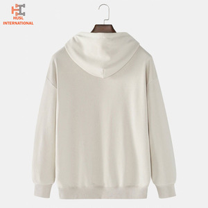 เสื้อฮู้ดดี้ผู้ชายคุณภาพสูง 500gsm พิมพ์โลโก้ได้ตามต้องการ แขนยาว ทรงโอเวอร์ไซส์ หนานุ่ม - Product Image 2
