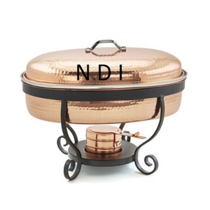 Modern Design Superior Quality Buffet Food Equipment <b>Catering</b> Serving Chafing Dish Sustainable Food Warmer Metal Chafing Dish - Product Image 2