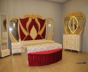 CONJUNTO DE MUEBLES LARA RED FEY MEJOR VENDEDOR MODERNO ESTILO EUROPEO DURABLE MUEBLES DE LUJO PARA EL HOGAR CONJUNTO DE DORMITORIO KING SIZE MEMORY - Product Image 2