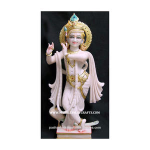 Estatua de mármol del Señor Krishna - Product Image 1