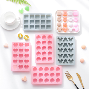 Simple Household Cartoon Character DIY Eco-Friendly Silicone Ice Mold <strong>Cute</strong> Pastel Ice Cube <strong>Tray</strong> for Coffee/Wine/Beer/Tea - Product Image 3