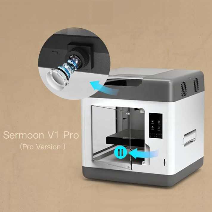 Creality Sermoon V1 Pro Silence密閉型3Dプリンター (ライブカメラ 