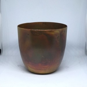 Metal Round Taperd Candle <b>Jar</b> Rustic Antique Matte Candle Vessel Smooth Table Top Candle Making <b>Jar</b> - Product Image 3