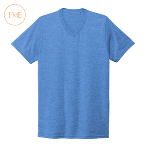 Camiseta personalizada OEM con cuello en V para hombre, camiseta transpirable de talla grande, Media manga, diseño en blanco - Product Image 2