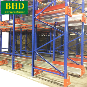 Drive-through Pallet <b>Racking</b> Radio Shuttle System with Powder Coated Finish and 500-5000kg Capacity - Product Image 3