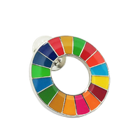 Épingle à revers SDG personnalisée de haute qualité