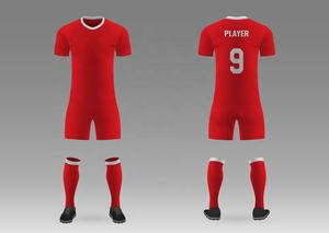 Kit de fútbol de alta calidad para hombre, cuello redondo, logo personalizado - Product Image 3