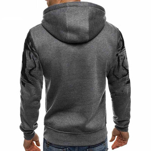 KWICLO KI-9502 2020 Wholesale Top Products Casual Wear Cotton Pullover <b>Hoodie</b> Best Price Custom Design Men's <b>Hoodie</b> - Product Image 4