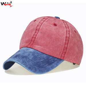 Hot style cowboy washing splicing baseball <b>hat</b> leisure <b>hat</b> <b>summer</b> - Product Image 4