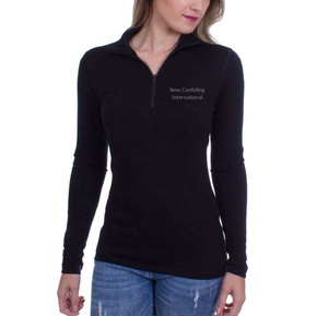 Ropa Deportiva de manga larga para mujer, ropa deportiva elástica de 4 vías a medida, ropa Ecuestre para montar a caballo, am533 - Product Image 1