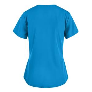 Offre Spéciale V-cou Personnalisé Uniformes Médicaux hospitaliers Gommages Soins Infirmiers Uniforme Ensembles À Manches Courtes Tops Jogger Pantalon Uniforme Pour Les Femmes - Product Image 4