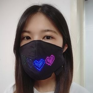 Máscara de visualización de mensajes programable, nuevo diseño de aplicación móvil conectada, LED controlada, 2022 - Product Image 4