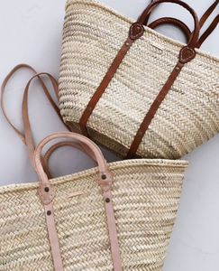 Panier marocain en paille personnalisé de haute qualité - Product Image 1