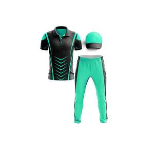 Camiseta y Pantalones de Cricket Personalizados para Hombre, Nuevos Diseños, Conjuntos de Cricket Sublimados Lisos, 100% Poliéster, Alta Calidad - Product Image 3