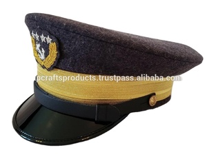 Requisitos personalizados Diseño Bordado Logo Four Season American Reproducción Uniforme Kepi Sombreros - Product Image 5