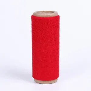 면 밧줄 폴리에스테 Bleached 된 공상 털실 길쌈 직물 지속 가능한 담요 양말 수건 면 혼합된 털실