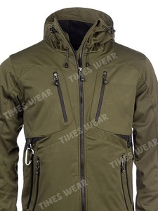 แจ็คเก็ตผู้ชายแบบมีฮู้ด ซิป  แบบเรียบง่าย สไตล์ลำลอง  รับผลิตตามแบบ OEM พร้อมสกรีนโลโก้ - Product Image 2