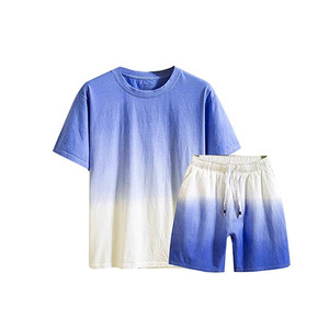 Custom Logo Men Summer Sportswear Shirt And Shorts Set For Men Cotton Running Custom Men Short Set By Inspire Apparel - Product Image 3