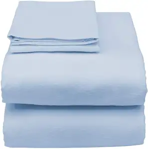 Wholesale china 100% cotton plain hospital/hotel/home white bed sheets 2020