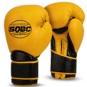 Meilleurs gants de boxe en cuir de couleur vintage, gants d'entraînement de Muay Thai, gants de combat professionnels, tailles 8oz-16oz, poignet à boucle et crochet - Product Image 6