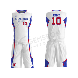 Uniforme de Baloncesto Personalizado de Secado Rápido, Transpirable, Antibacterial, con Protección UV, Estilo Nuevo y Cómodo, 100% Nuevo - Product Image 1