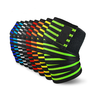 Knitted <b>Knee</b> Wraps & <b>Compression</b> Leg Sleeves – Sports <b>Knee</b> Warmer <b>Support</b> for Men & Women, Pain Relief & Gym Training Wear - Product Image 1