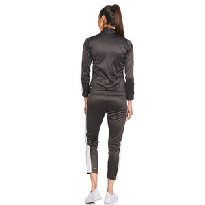 Pantalones de Joggers para mujer, chándal informal con cremallera y manga larga, logo personalizado impreso - Product Image 2