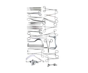 Ensemble d'instruments de chirurgie vaginale de base - Product Image 1