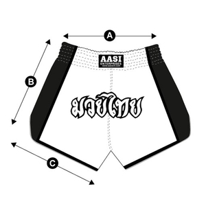 Culotte thaïlandaise classique Muay, vêtement de boxe à bleu - Product Image 1