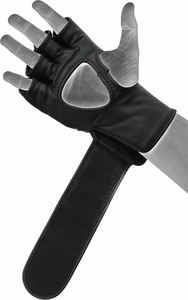 Gants de boxe demi-doigt sur mesure de haute qualité en cuir synthétique PU tailles de 8oz et 12oz pour l'entraînement et les combats en plein air - Product Image 4