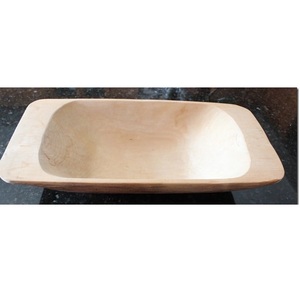 ชามไม้สไตล์วินเทจ,ถ้วยแป้งโดว์สำหรับผิวไม้แนววินเทจพิมพ์ลาย - Product Image 4