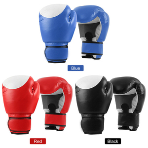 High-Quty Leather Custom Logo Mix Fight <b>Boxing</b> Gloves for Men Women Custom Professional <b>Training</b> for Fighting Sizes 12oz 14oz - Product Image 4