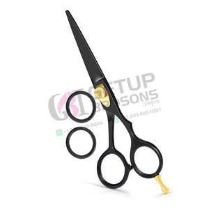 Tijeras de Peluquería Edge 2021, Tijeras de Acero Inoxidable para Barbería, Corte de Cabello, Salón de Belleza, Punta Redonda y Afilada, Goma Duradera, Alta Calidad - Product Image 1