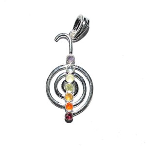Colgante de Ágata Chakra Choko-Reiki - Amuleto de Feng Shui con Grabado Tallado en Piedra Preciosa - Product Image 1