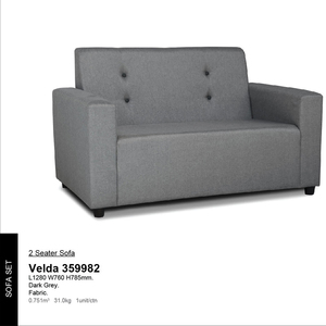 Sofá de 3 plazas y taburete JPS 359982 para sala de estar, muebles modernos para el hogar, tela de PVC, tapizado de cuero, tumbonas, Malasia - Product Image 2