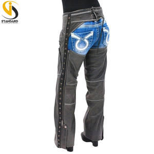Chaps en cuir de haute qualité pour l'équitation masculine, dernier design, couleur personnalisée, taille disponible, standard international - Product Image 6