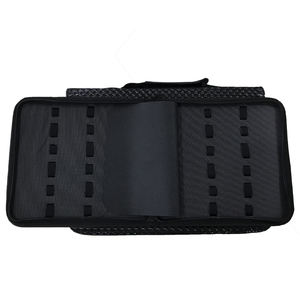 Forbici per capelli Pro Salon di alta qualità spazio di archiviazione custodia per cesoia custodia barbiere <span class=keywords><strong>parrucchiere</strong></span> 24 borsa per attrezzi da 12 pezzi - Product Image 4