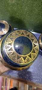 BRASS MARBLE FINISH HIGH QUALITY <b>FUNERAL</b> URN <b>FUNERAL</b> <b>SUPPLIES</b> Brassworld India - Product Image 6