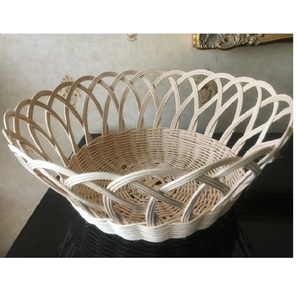 Handmade Round Rattan Food Serving <b>Bowl</b> with Latest Design Perfect for <b>Large</b> Size Home Kitchen and Fast Food Use - Product Image 6