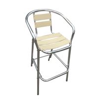 Chaise de bar en métal au design moderne pour hôtel, restaurant extérieur et club - Mobilier industriel de haute qualité pour usage commercial