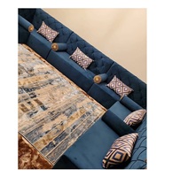 Majlis-Conjunto de sofás en forma de L para el hogar, juego de sofás en forma de U con diseño árabe marroquí Majlis