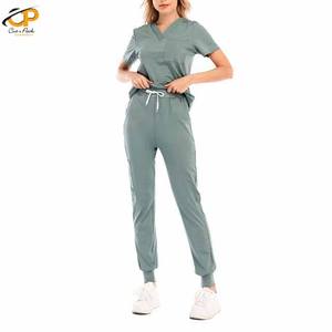 Uniforme médico de Enfermería de alta calidad, venta directa de fábrica, al por mayor - Product Image 5