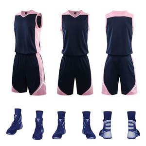 Uniforme de baloncesto de equipo para niños, uniforme Reversible de secado rápido - Product Image 2