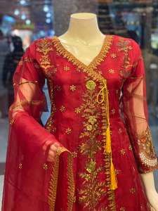 Ladies Summer Readymade Pakistanais Lawn Suits Shalwar Kameez Dresses for Women's Parties Adult Size Salwar Kameez - Product Image 3